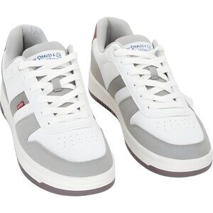 Levis Drive Low Top Sneakers White Cappuccino Mocha Size 10M